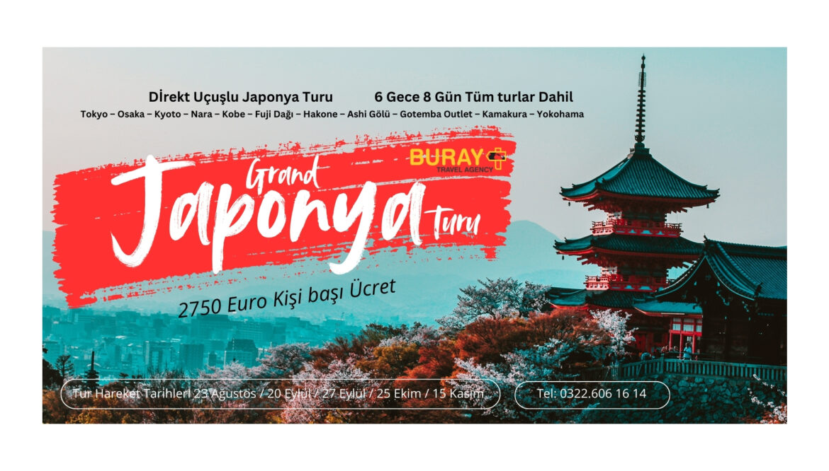 Japonya Turu 11-18 Mayıs 2026