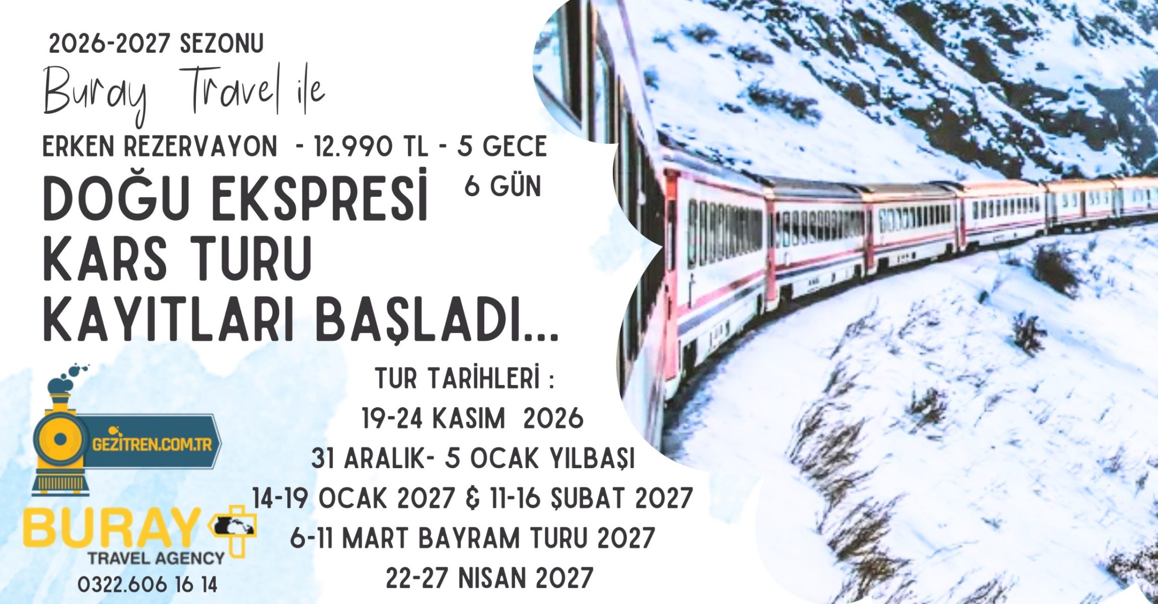 doğu ekspresi ile kars turu NEW