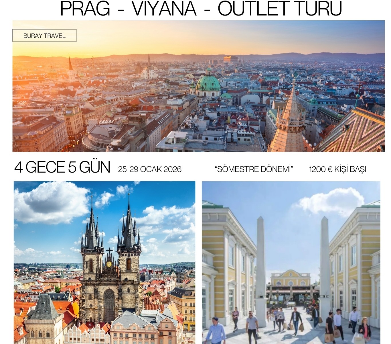 prag & viyana - outlet turu (1)
