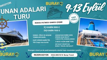 YUNAN ADALARI TURU