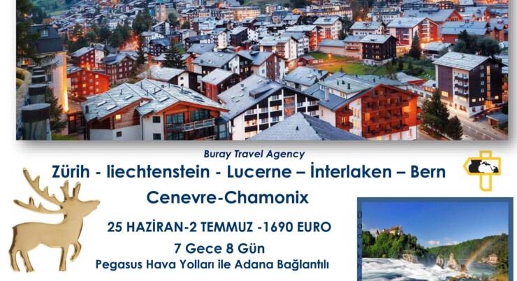 İsviçre -Alplere Doğru